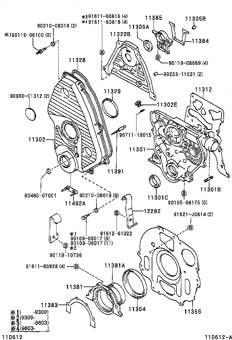Exploded illustration 110612A
