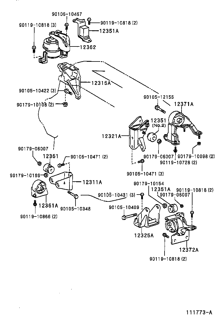 Exploded illustration 111773A
