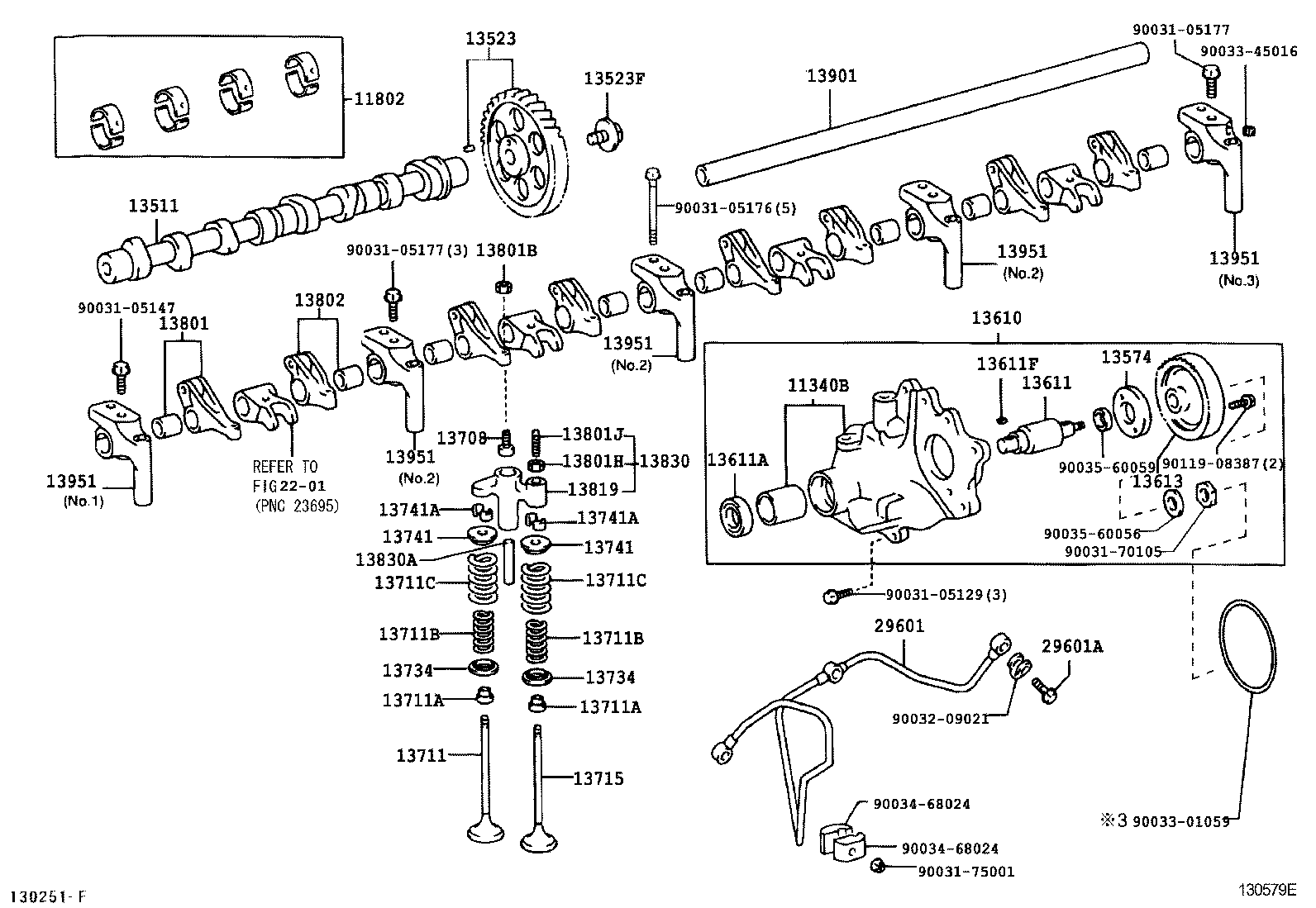 Exploded illustration 130579E