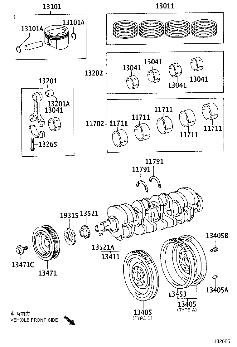 Exploded illustration 132685