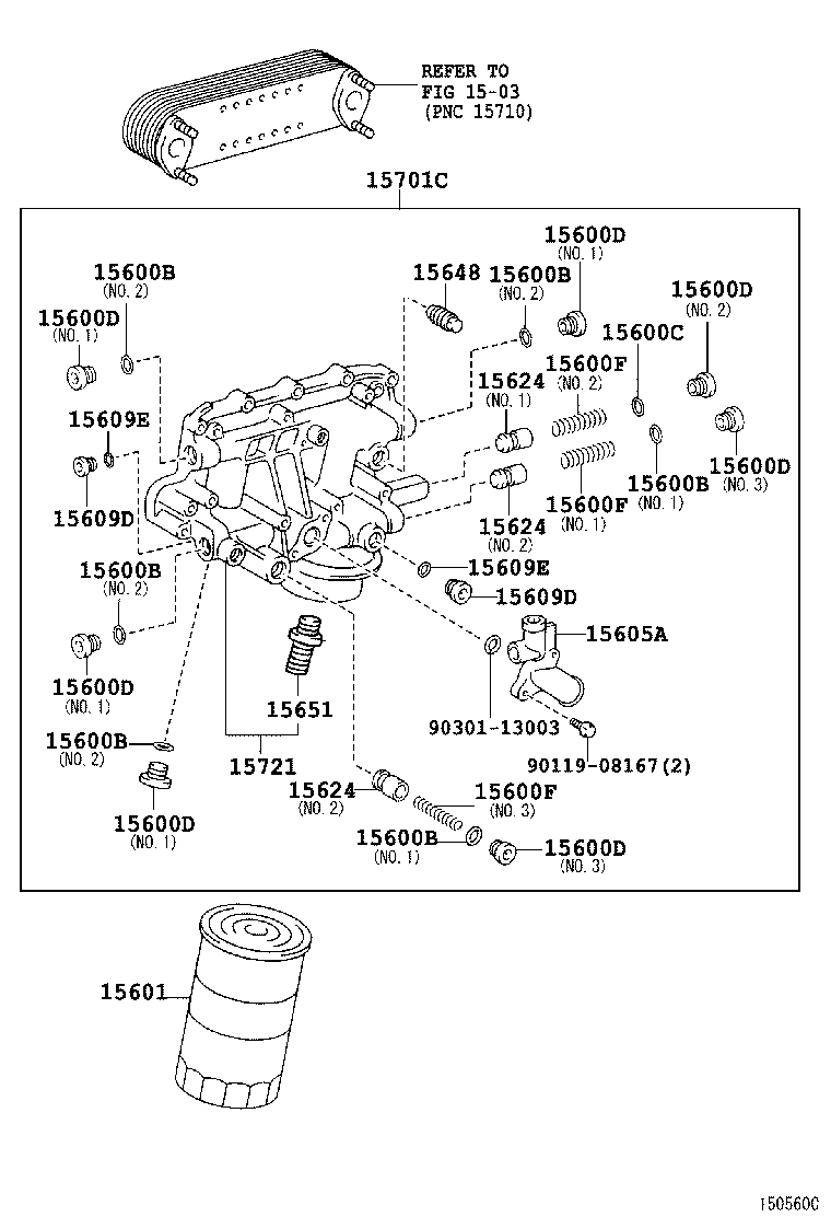 Exploded illustration 150560C