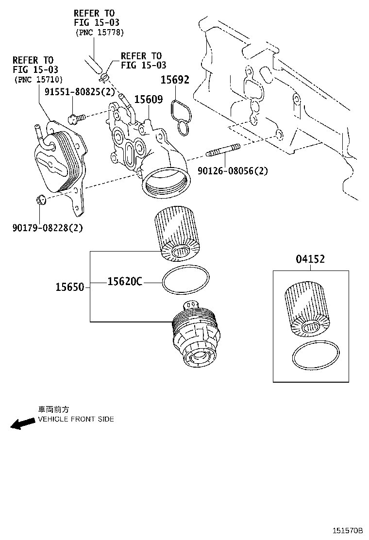 Exploded illustration 151570B