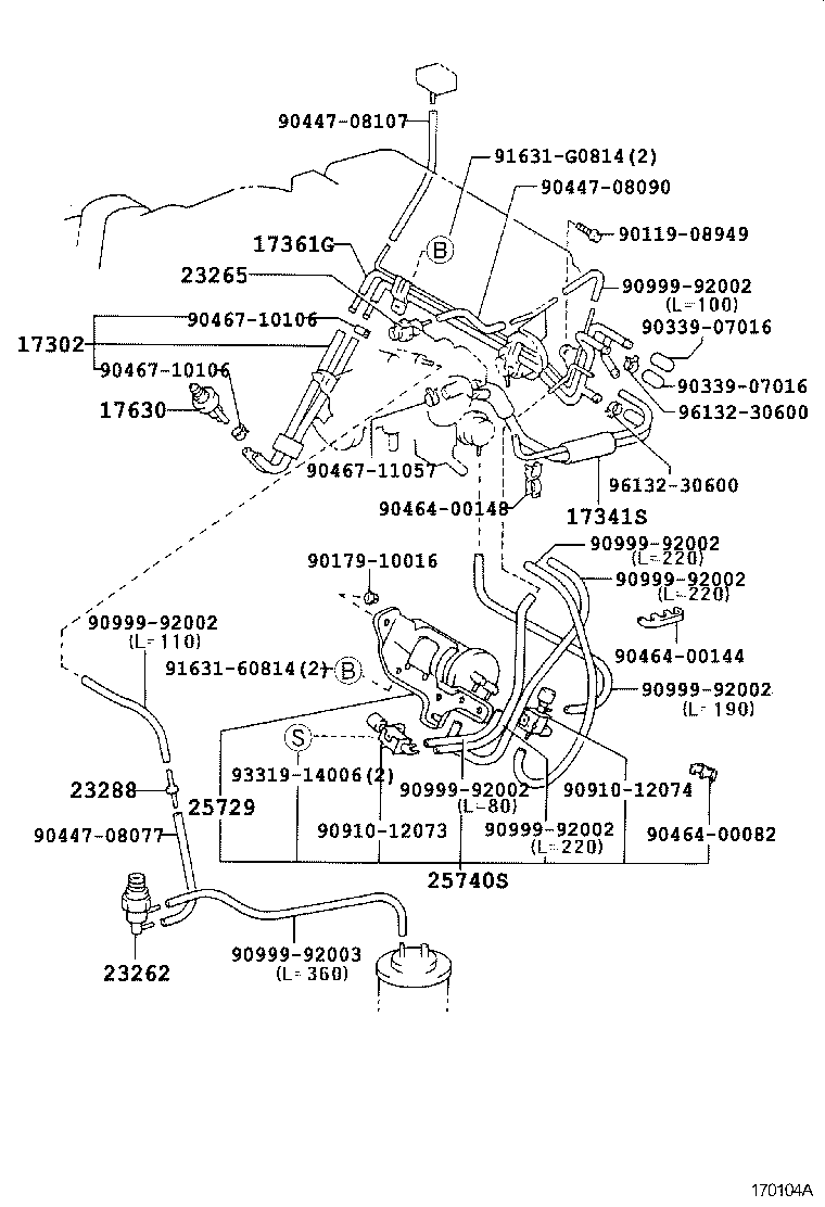 Exploded illustration 170104A