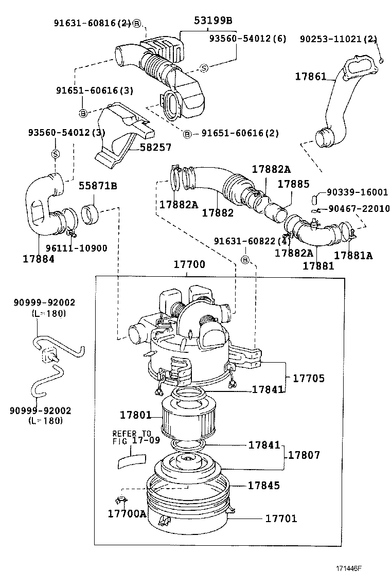Exploded illustration 171446F