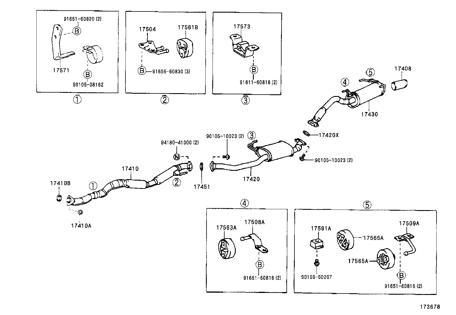 Exploded illustration 173678