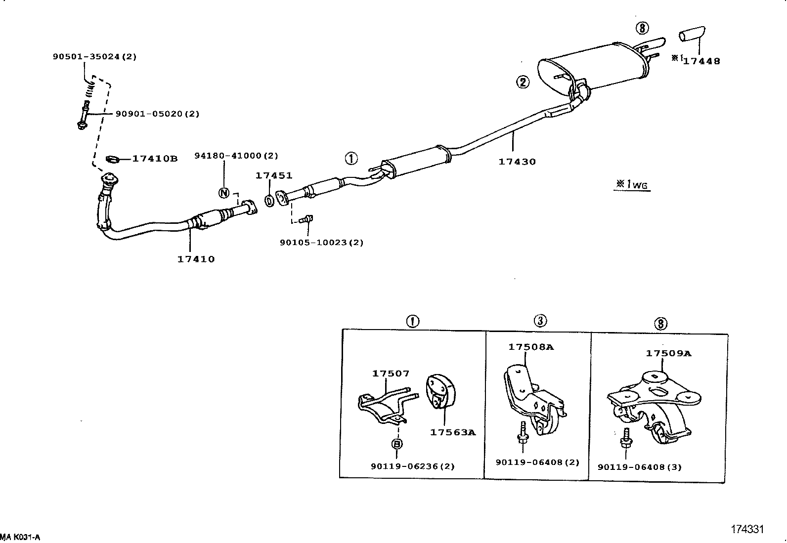 Exploded illustration 174331
