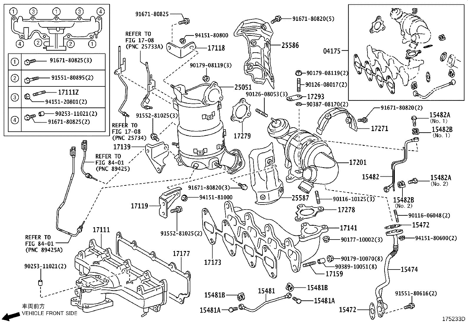 Exploded illustration 175233D