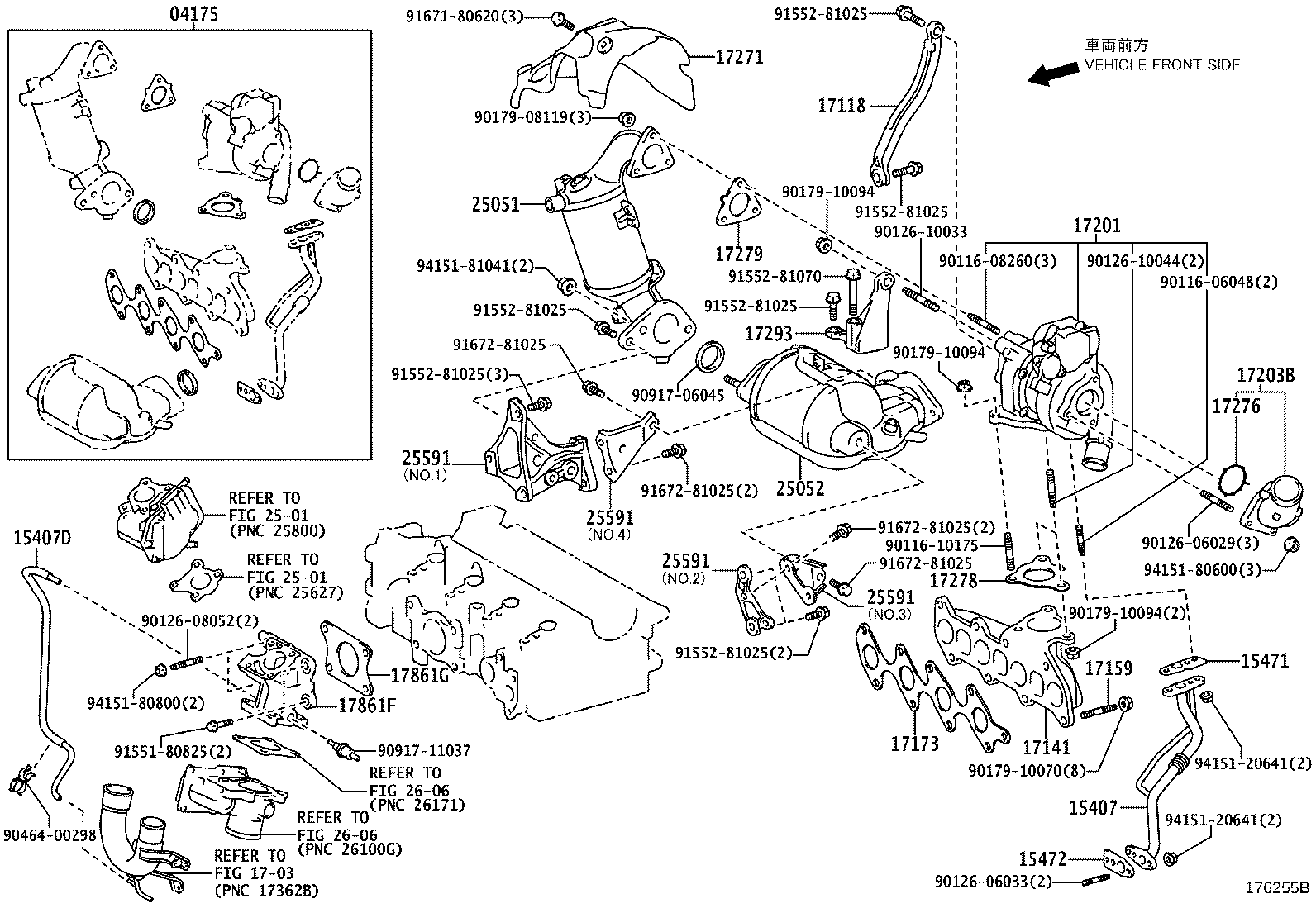 Exploded illustration 176255B