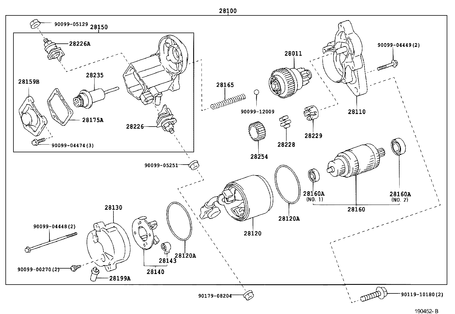 Exploded illustration 190452B