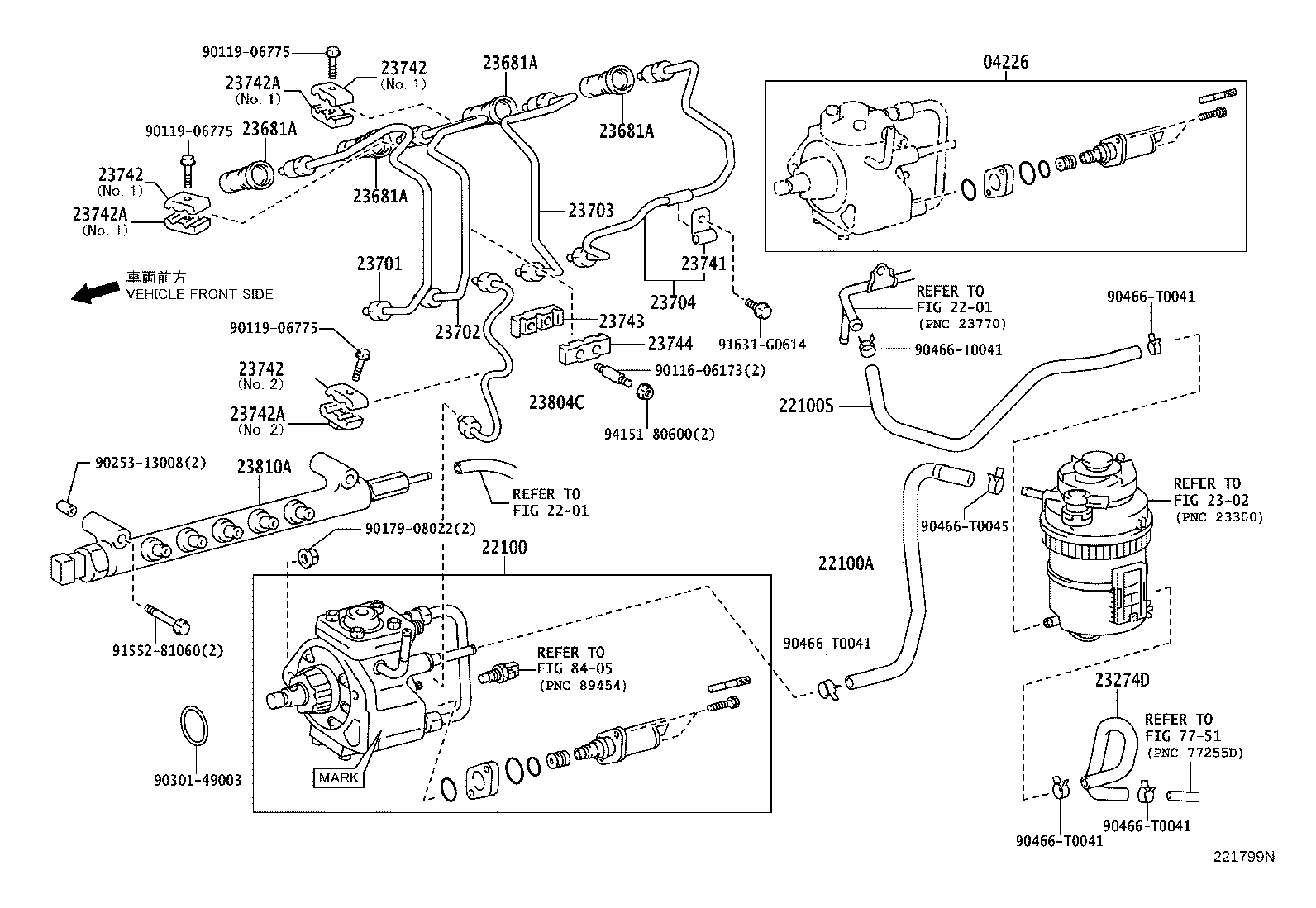 Exploded illustration 221799N