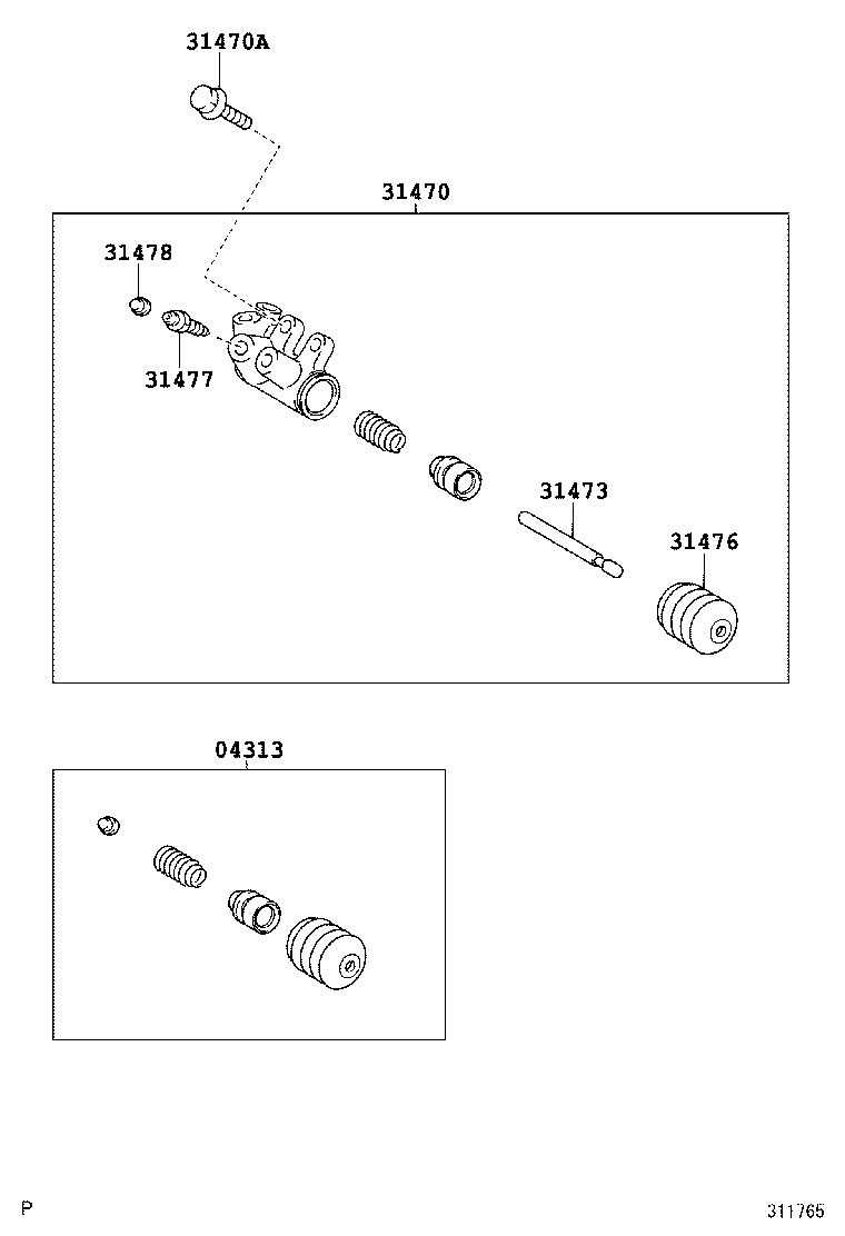 Exploded illustration 311765