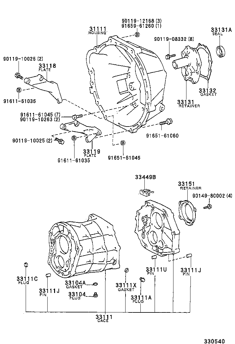 Exploded illustration 330540