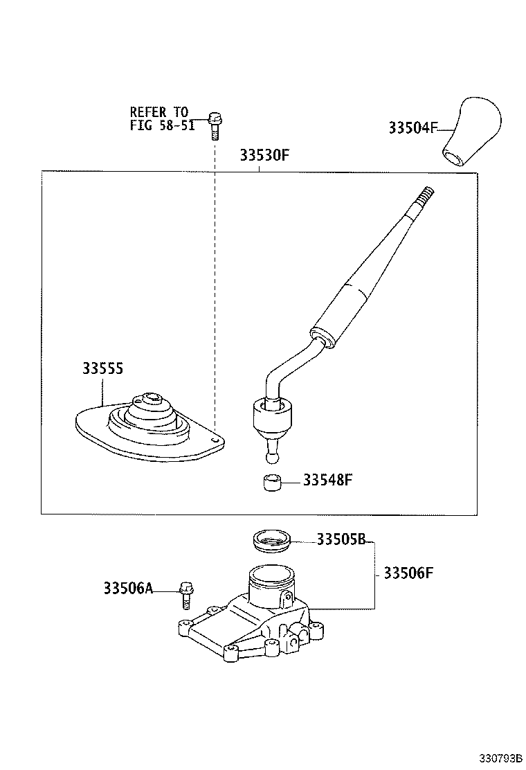 Exploded illustration 330793B