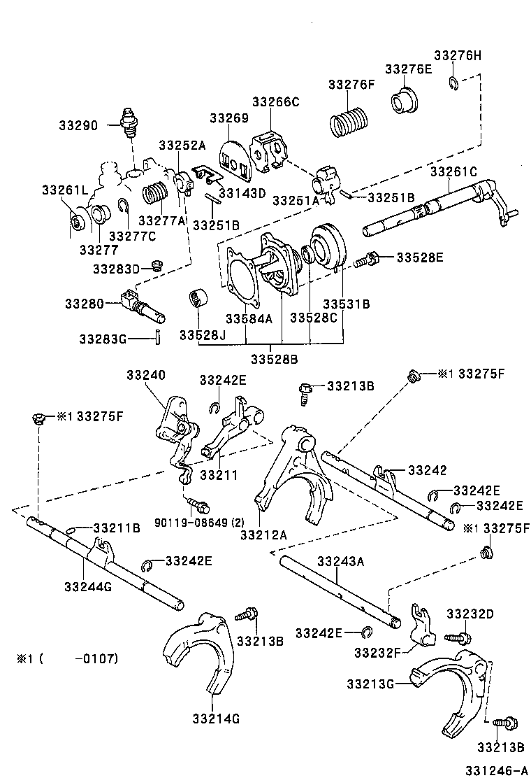 Exploded illustration 331246A