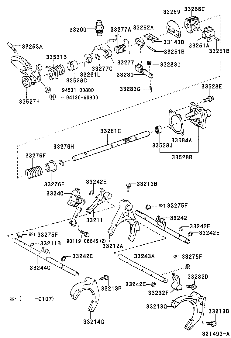 Exploded illustration 331493A