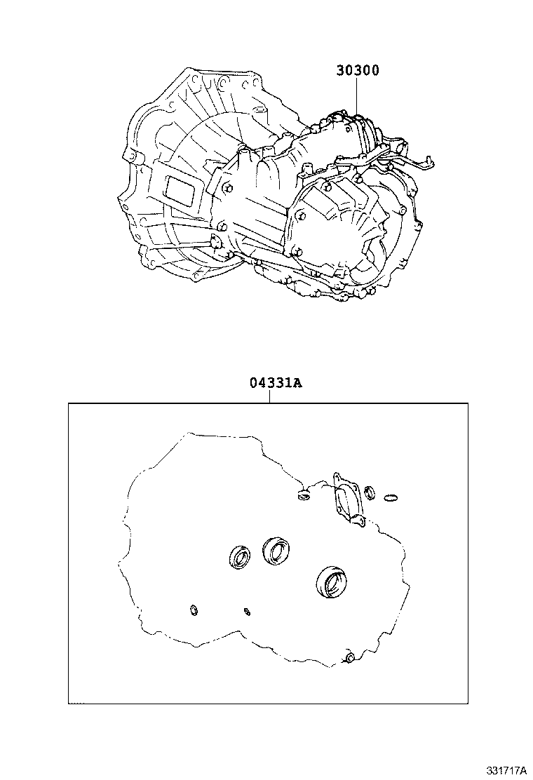 Exploded illustration 331717A
