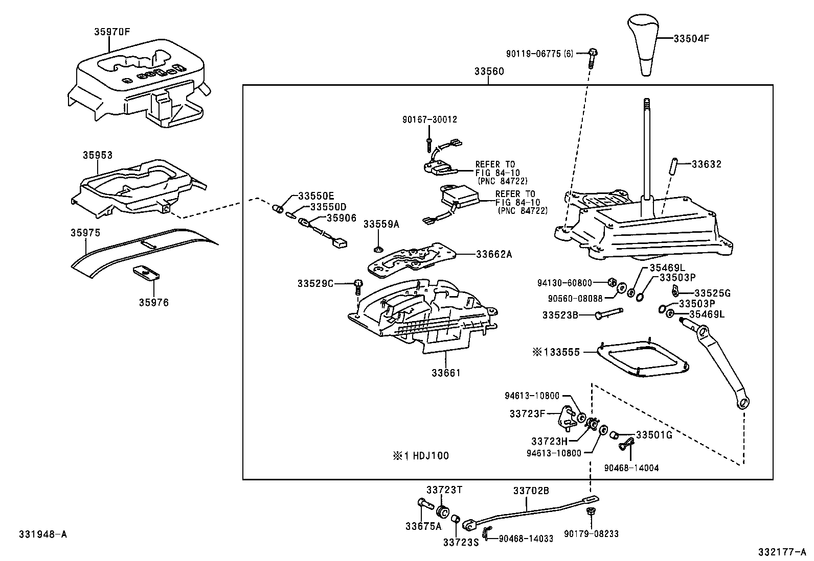 Exploded illustration 332177A