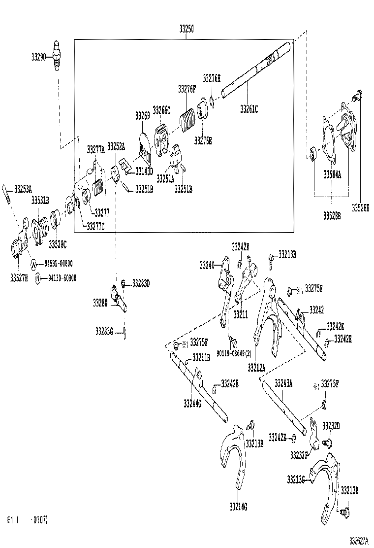 Exploded illustration 332627A