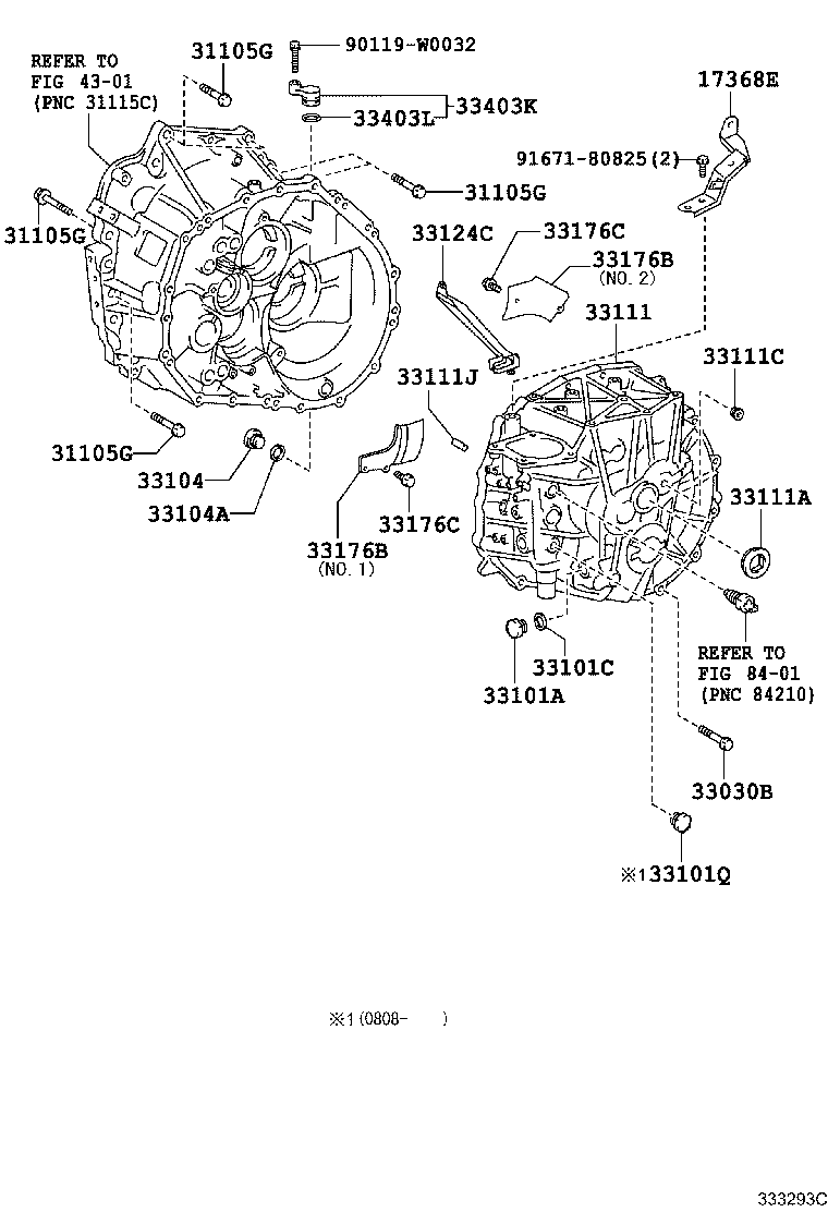 Exploded illustration 333293C