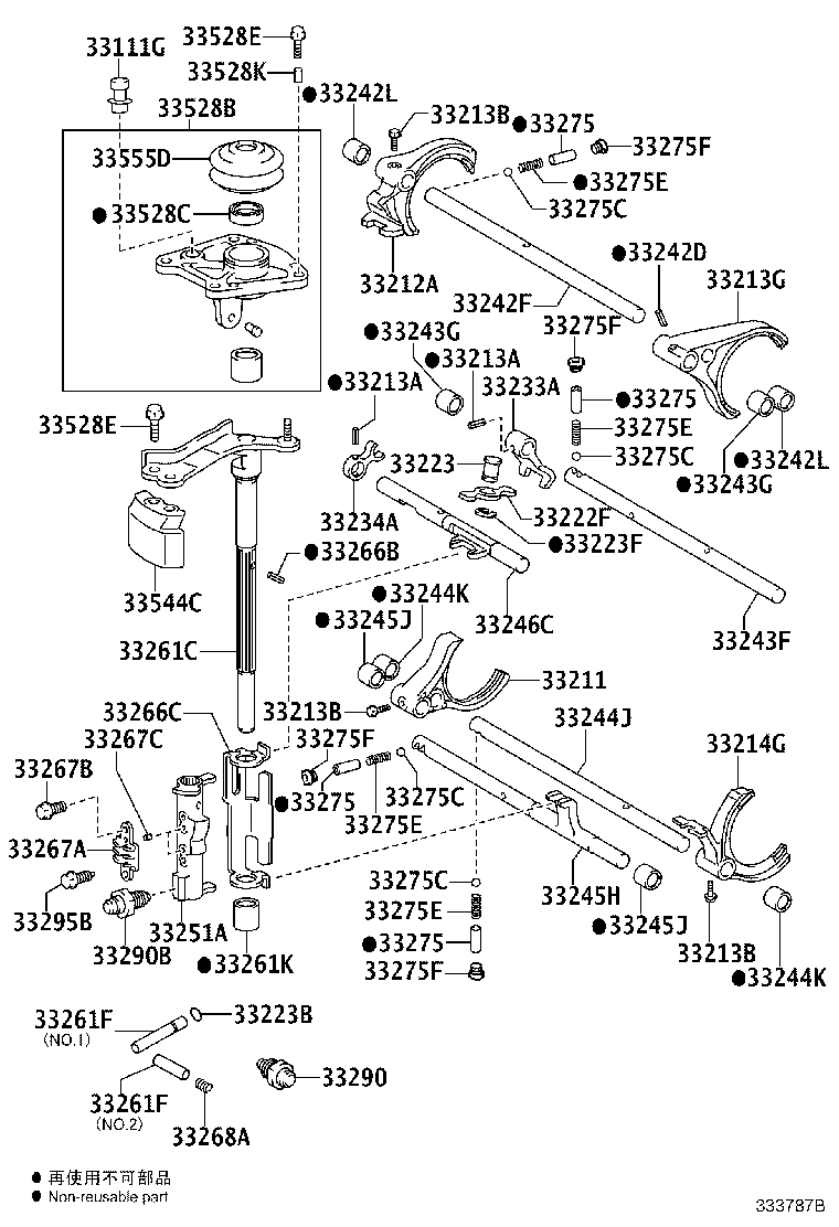 Exploded illustration 333787B