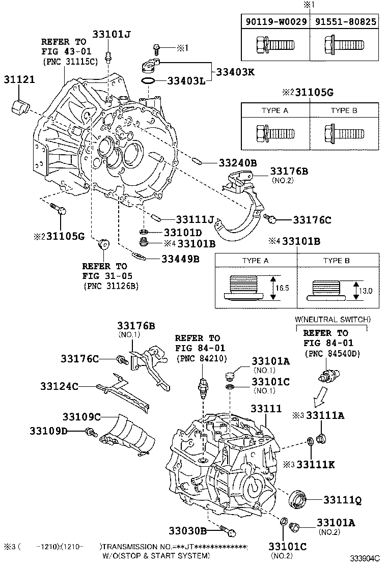 Exploded illustration 333904C