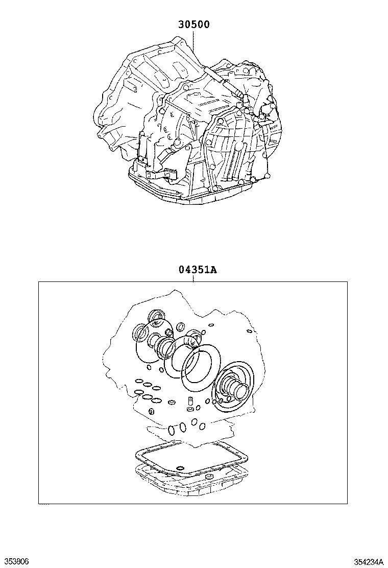 Exploded illustration 354234A