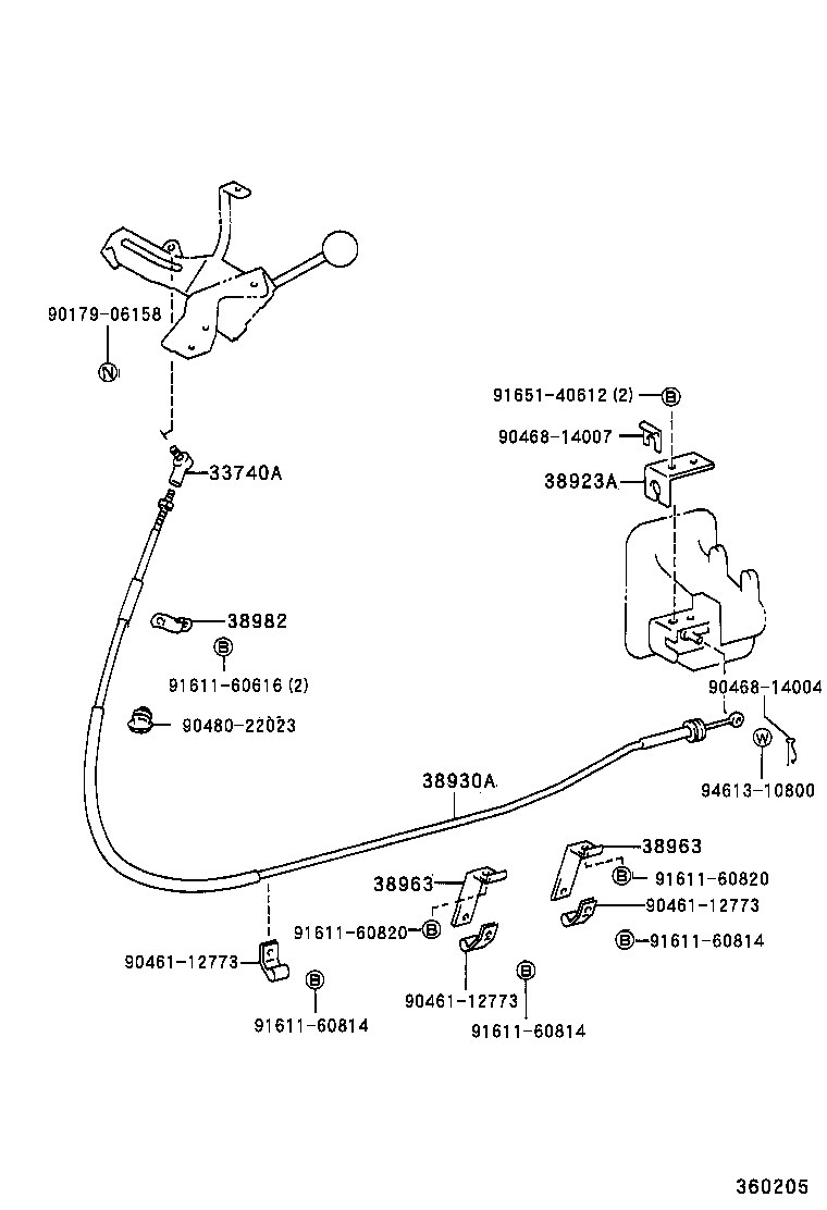 Exploded illustration 360205