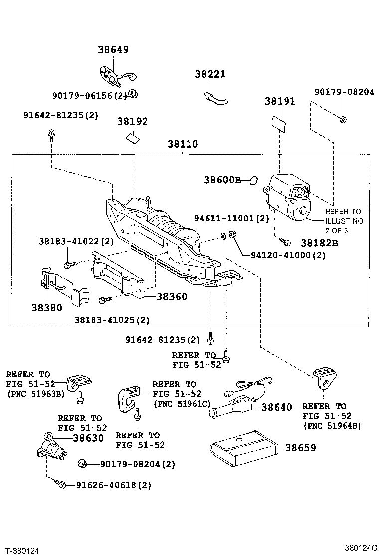 Exploded illustration 380124G