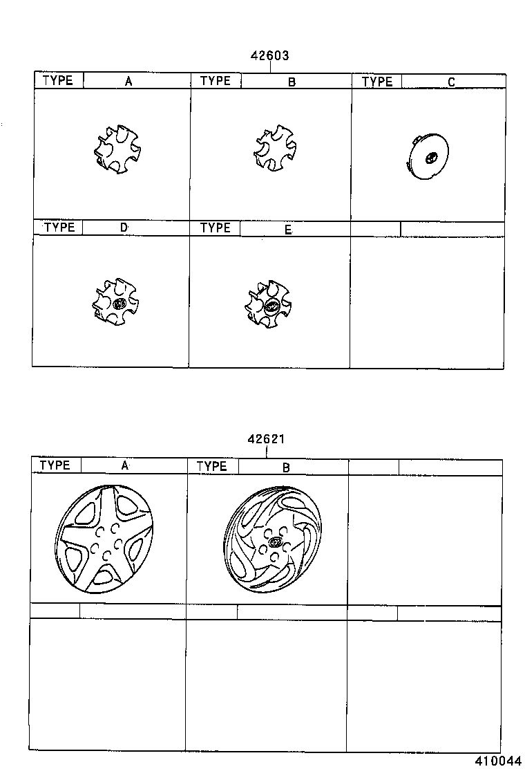 Exploded illustration 410044