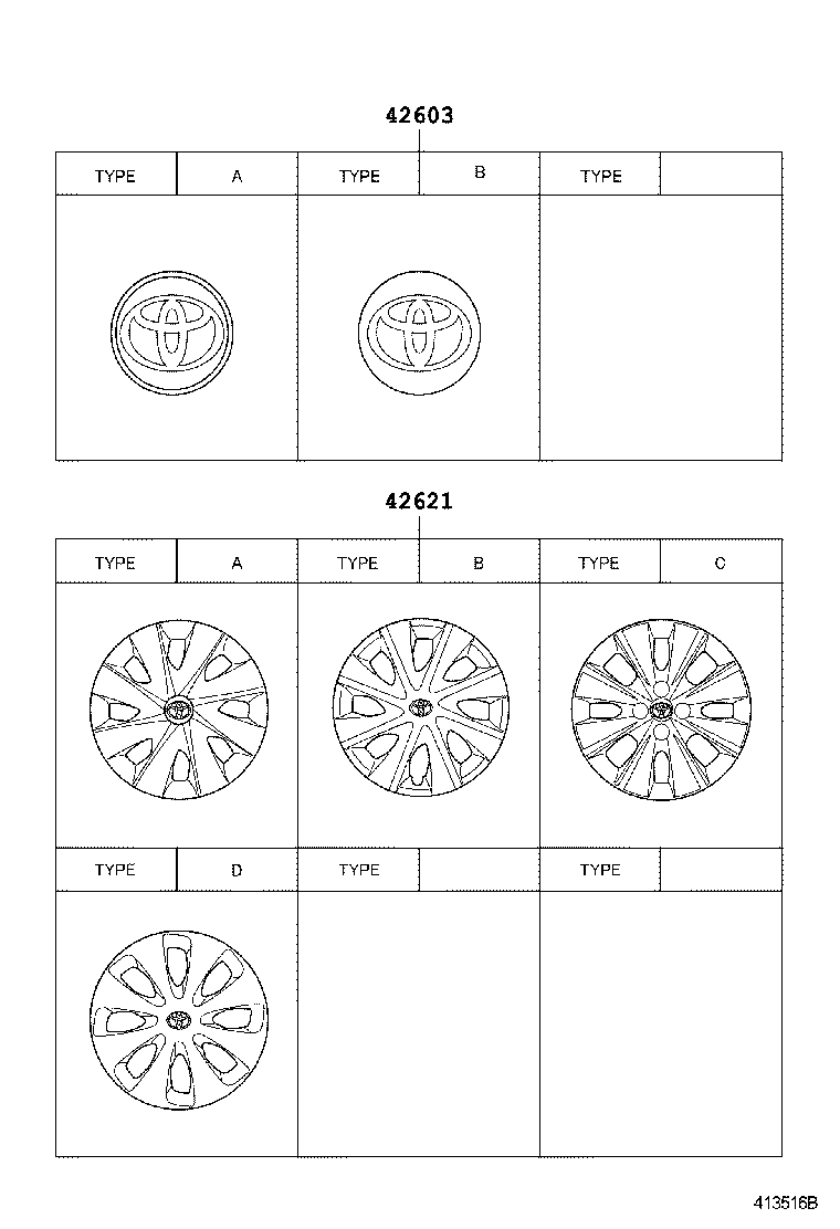 Exploded illustration 413516B