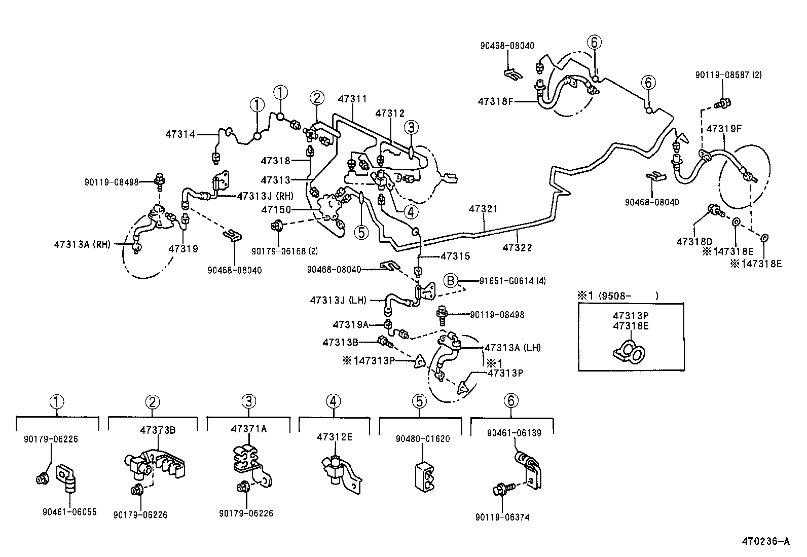 Exploded illustration 470236A