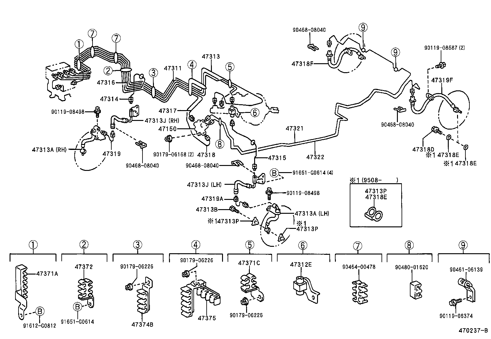 Exploded illustration 470237B