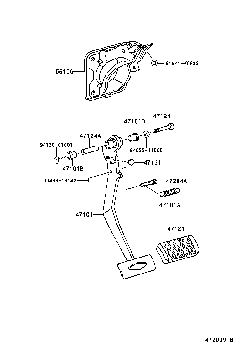 Exploded illustration 472099B