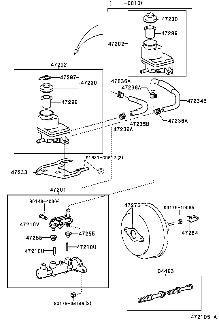 Exploded illustration 472105A
