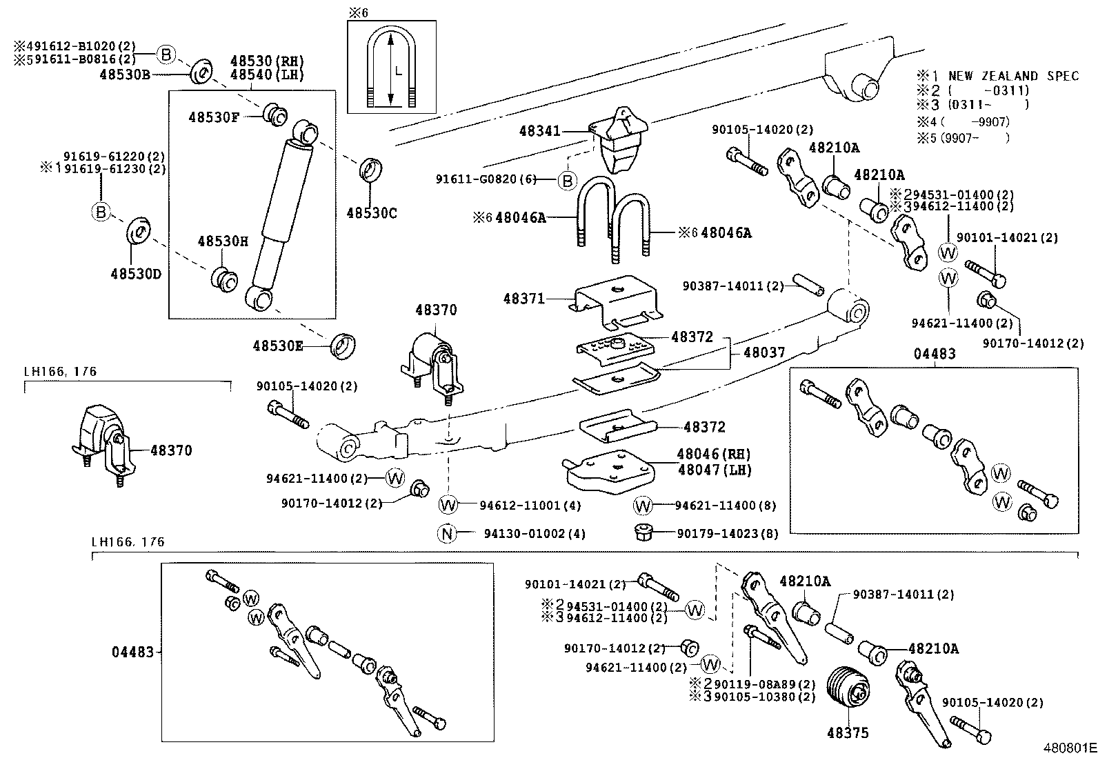 Exploded illustration 480801E