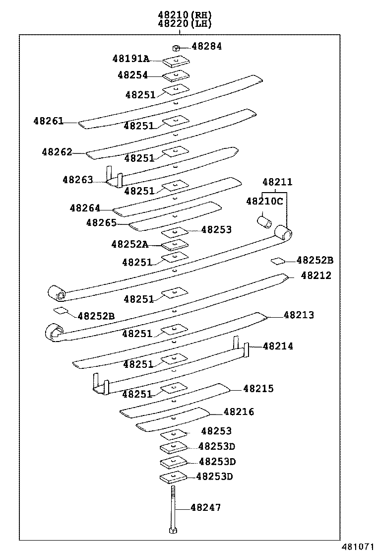 Exploded illustration 481071