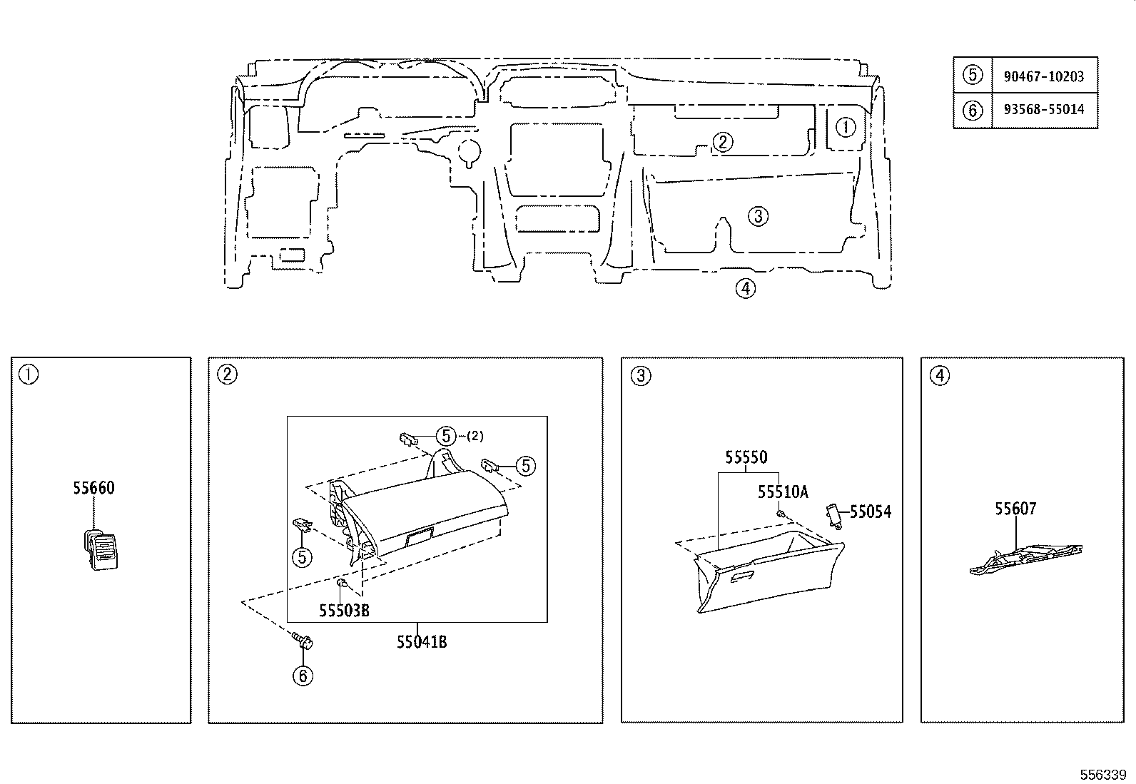 Exploded illustration 556339