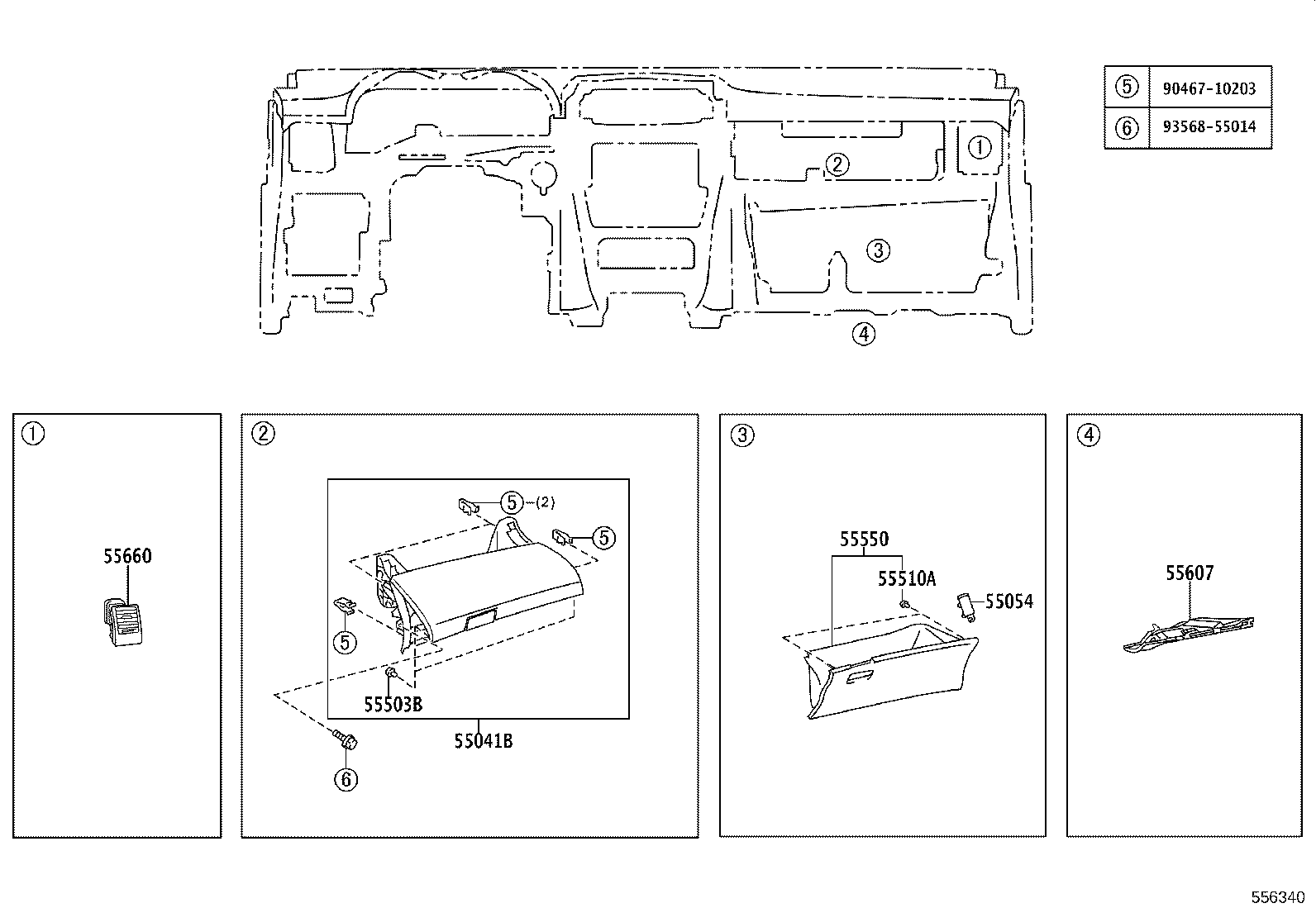 Exploded illustration 556340