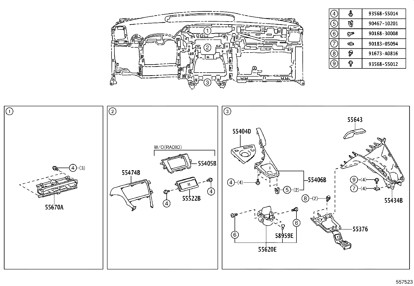 Exploded illustration 557523