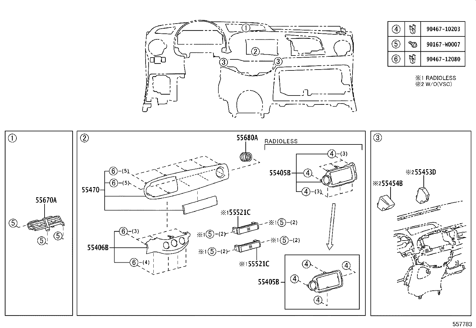 Exploded illustration 557783