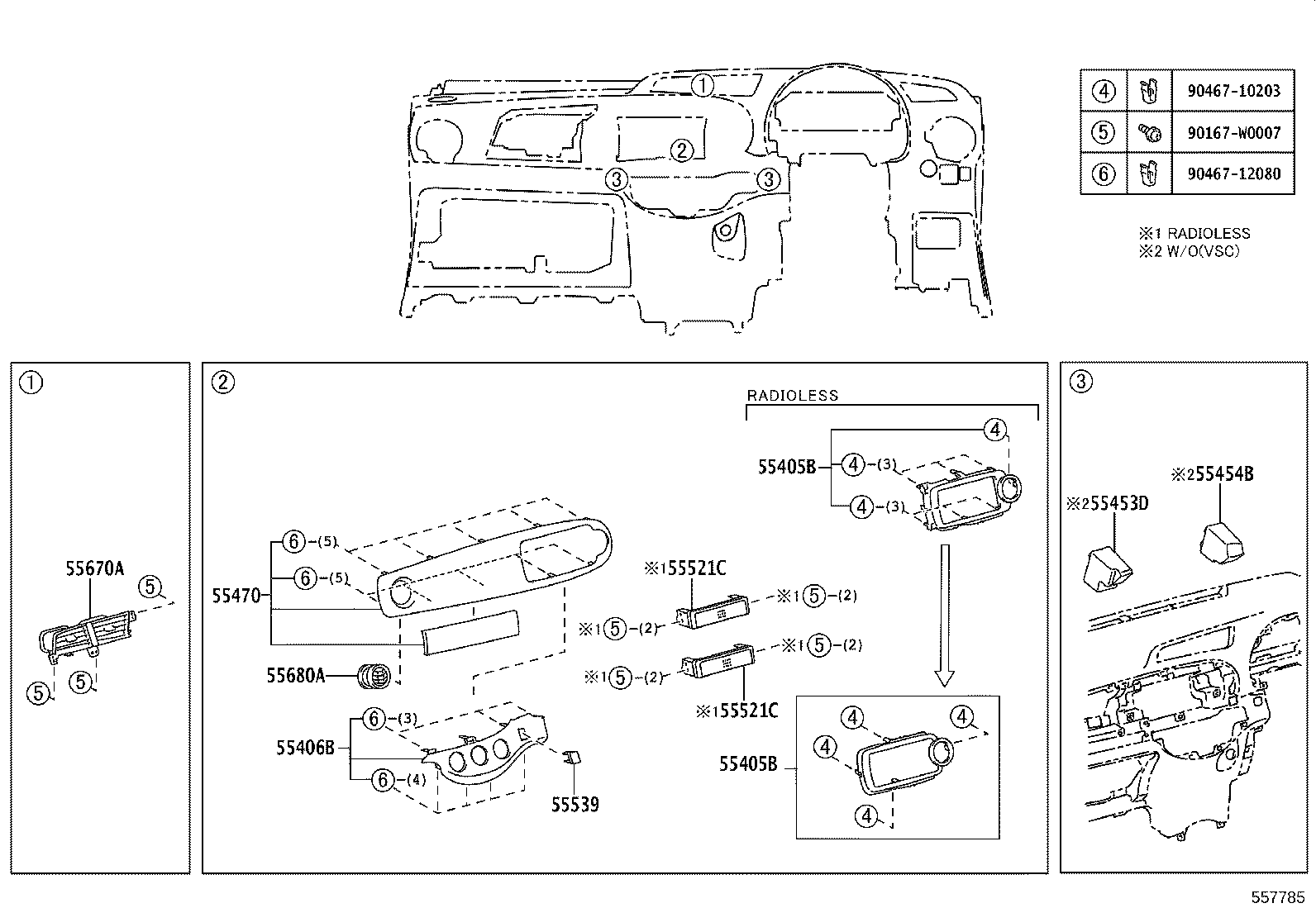 Exploded illustration 557785