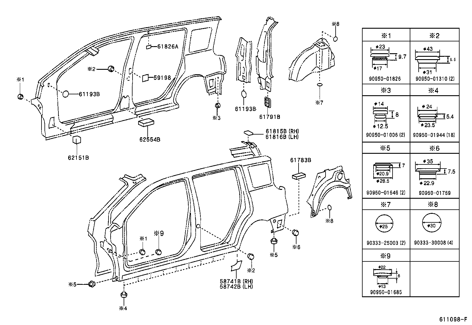 Figure 611098F