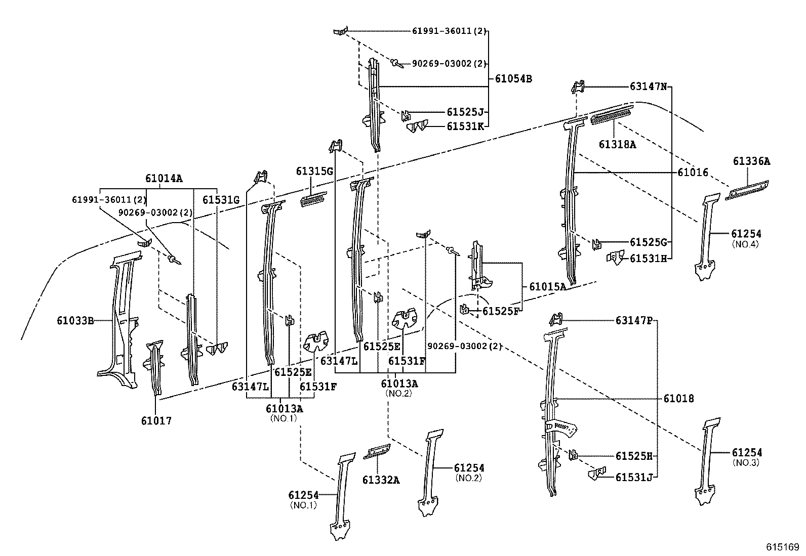 Exploded illustration 615169