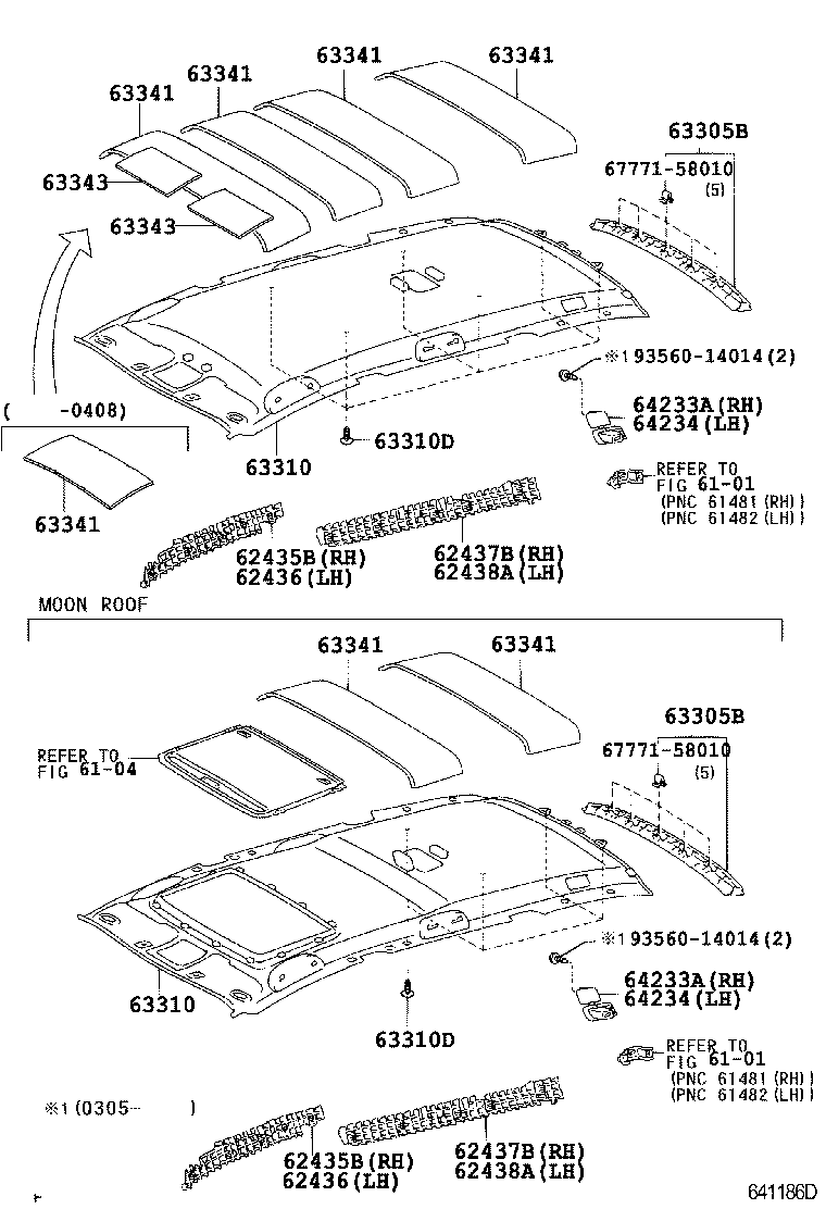 Exploded illustration 641186D