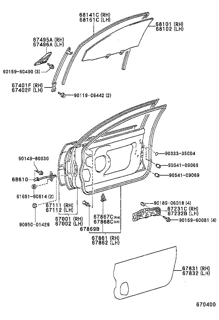 Exploded illustration 670400