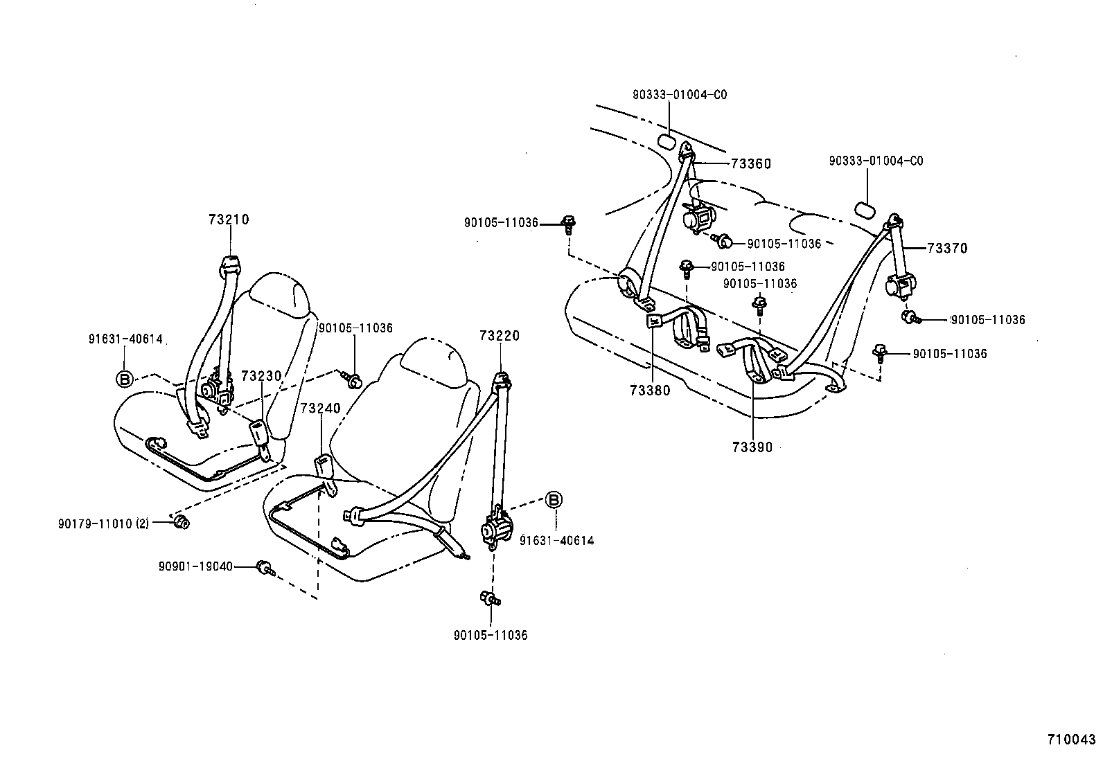 Exploded illustration 710043