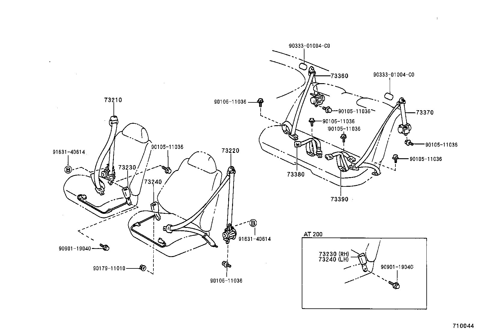 Exploded illustration 710044