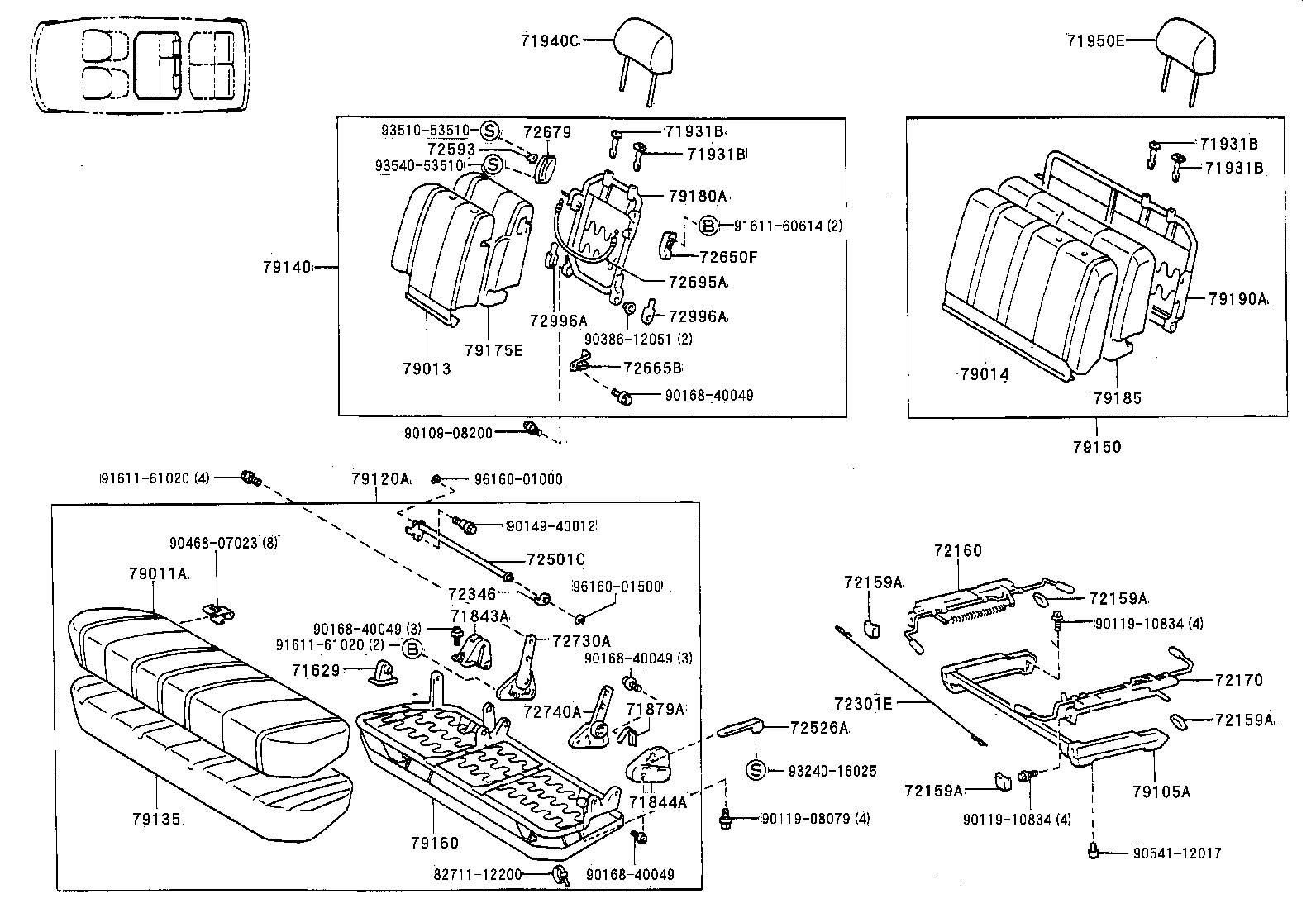 Exploded illustration 710355A