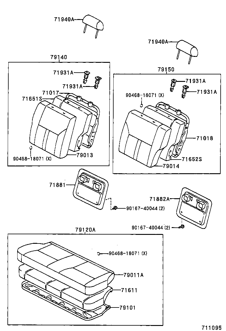 Exploded illustration 711095