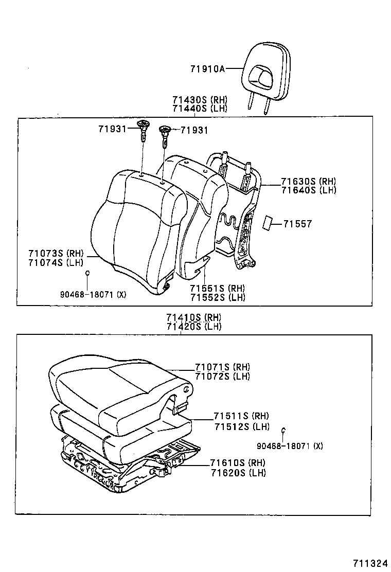 Exploded illustration 711324